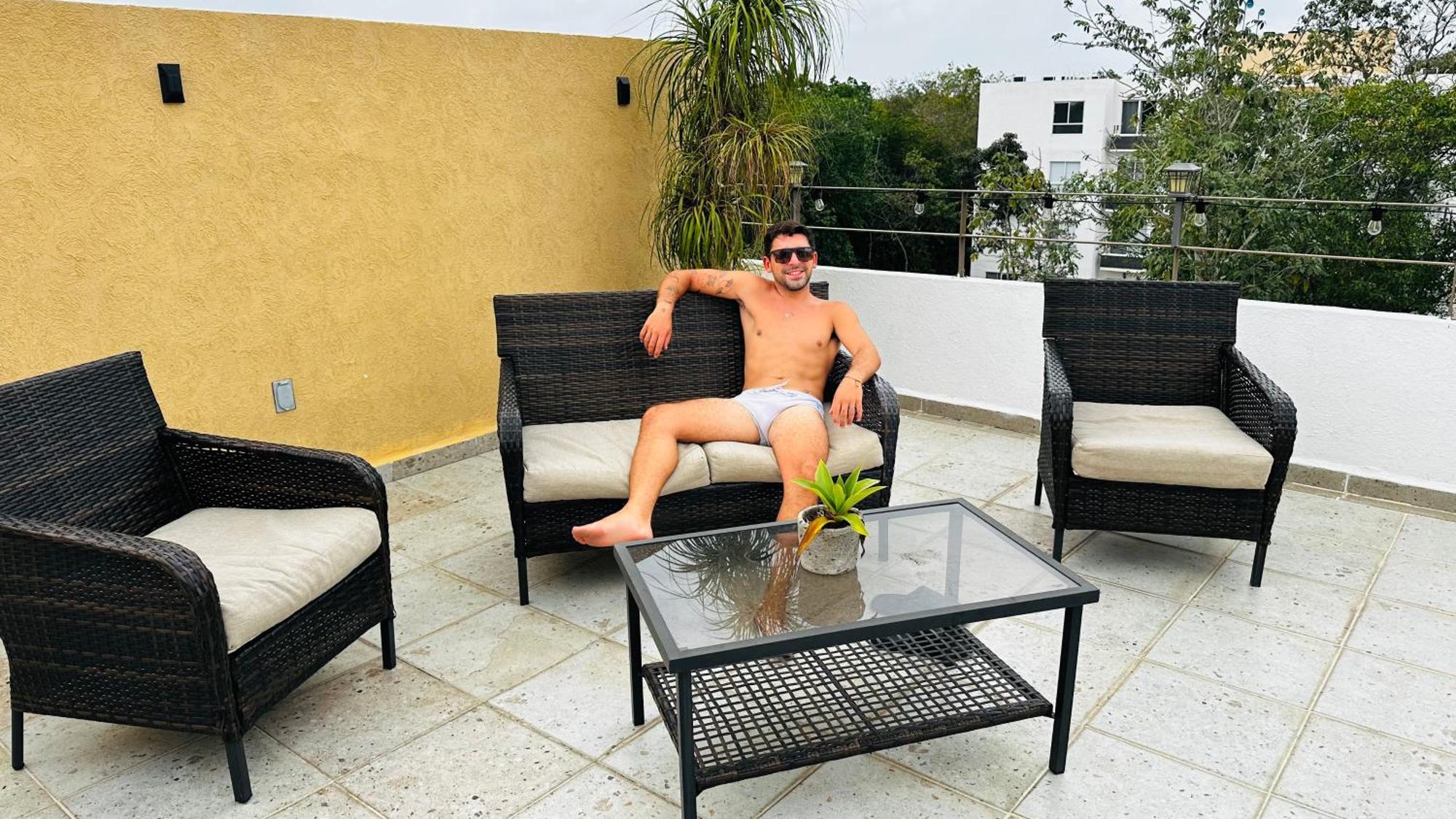 Franks House Apartment "Shared House" Cancun Exterior photo